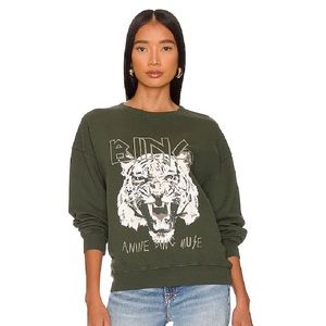 Anine Bing Tiger Sweatshirt Size XS